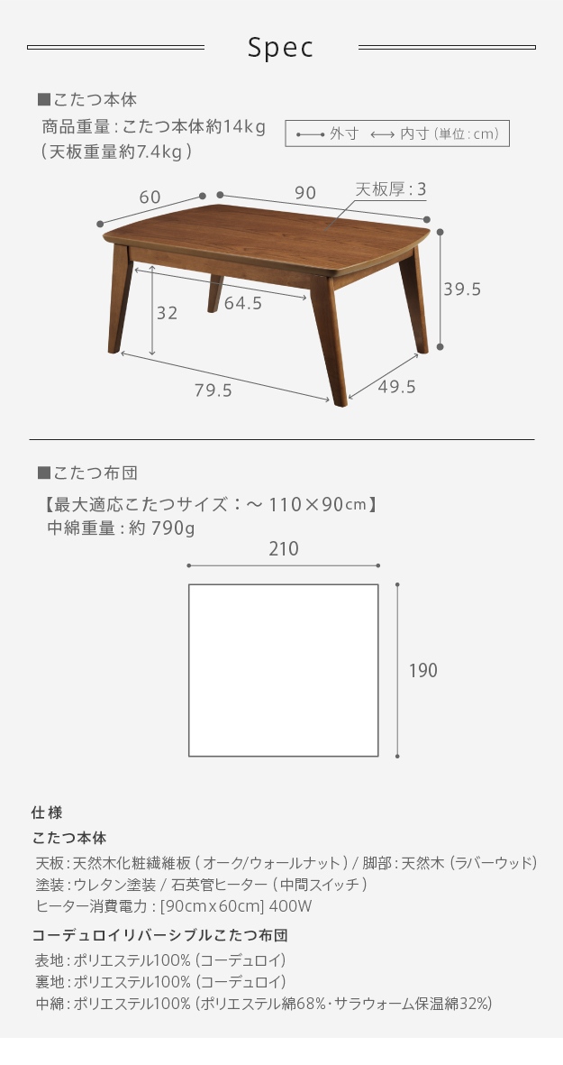 90×60cmサイズ