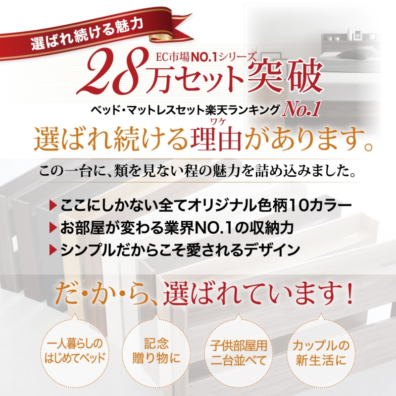 選ばれ続けて28万セット突破