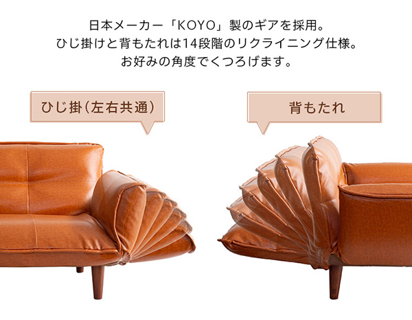 日本メーカー「KOYO」製のギアを採用