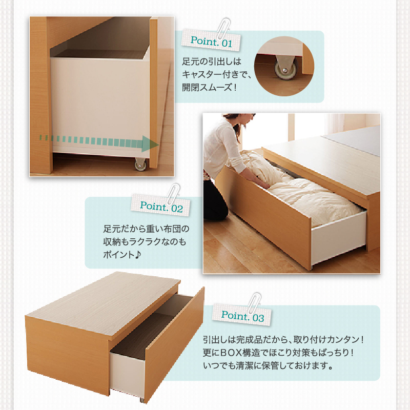 収納したものが見やすい
