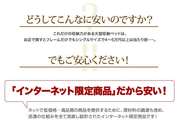 どうしてこんなに安いのですか？