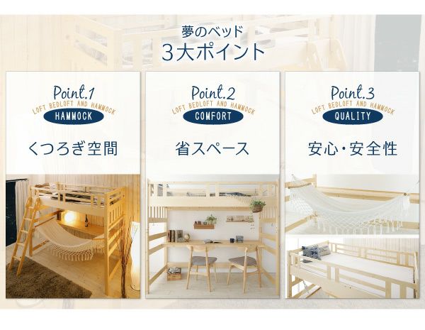 夢のベッド、3大ポイント