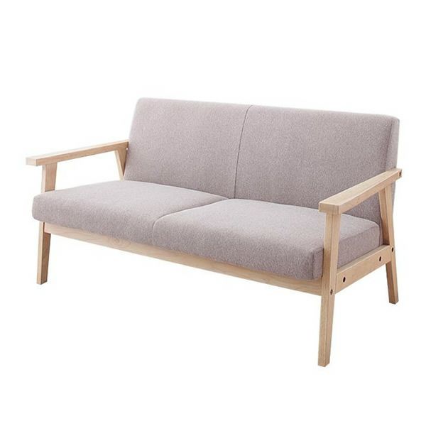 木肘北欧ソファー 【Herttoniemi】ヘルトニエミ　2人掛け
