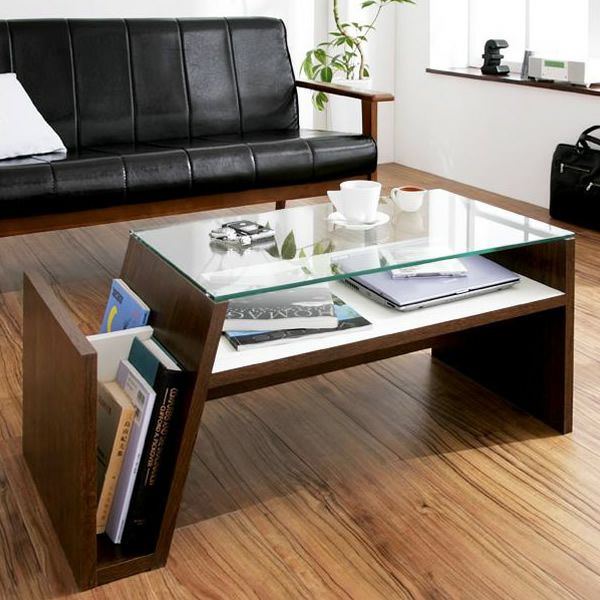 デザインガラステーブル 【Luke】ルーク