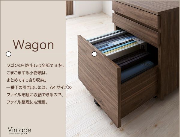 北欧レトロ ヴィンテージ 古家具 書類棚 整理棚 木製チェスト 引っさげ 