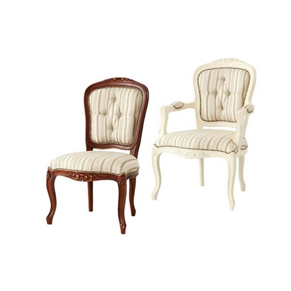 ヨーロピアンクラシックデザイン アンティーク調ダイニング【Salomone】サロモーネ　チェア