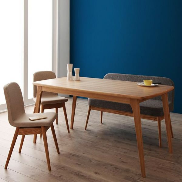 天然木北欧スタイルダイニング4点セット 【Onnell】オンネル