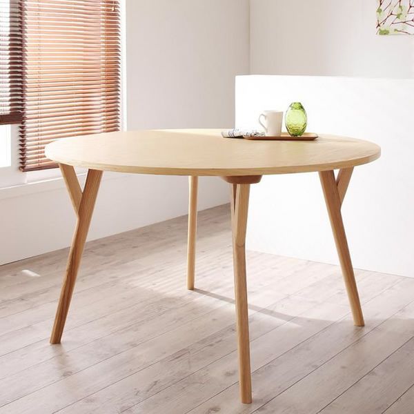 デザイナーズ北欧ラウンドテーブルダイニング 【Rour】ラウール　円形テーブル　直径120cm