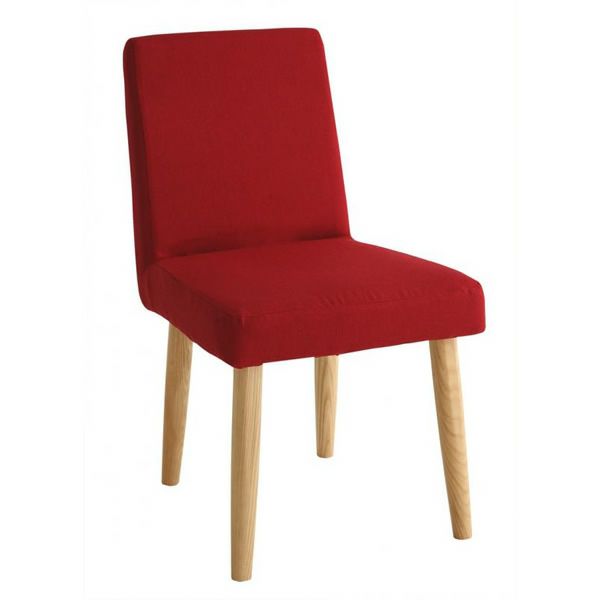 天然木タモ無垢材ダイニング 【unica】ユニカ　カバーリングチェア　2脚組