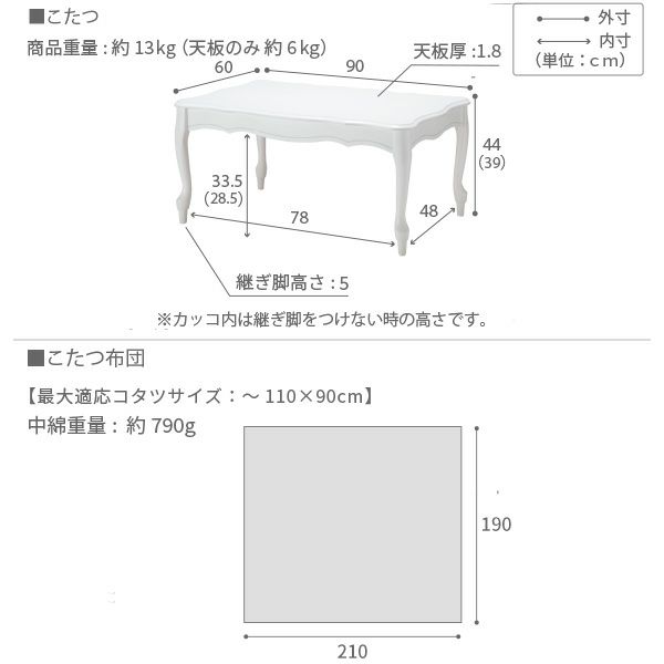 90×60cmサイズ