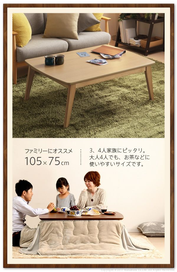 105×75cm特徴