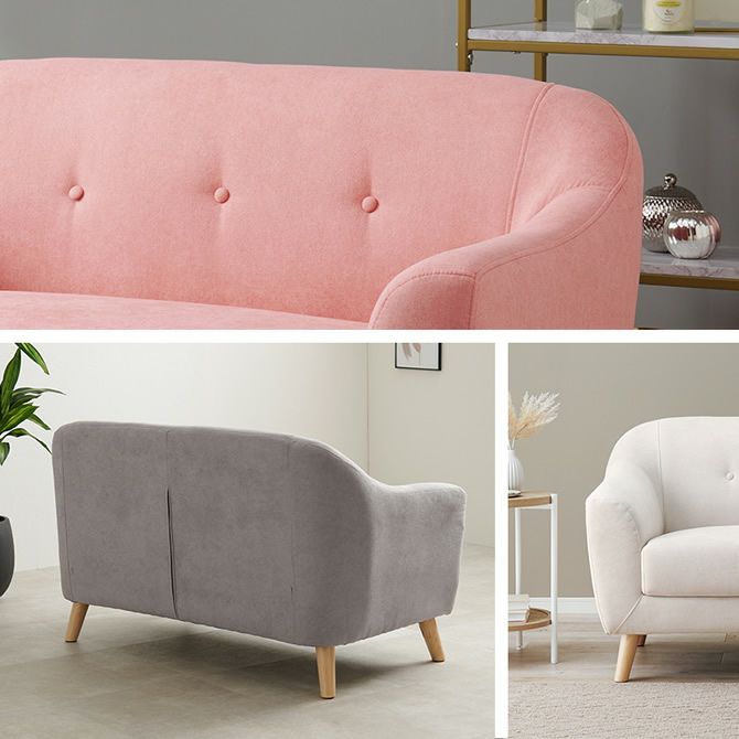 背面・肘掛のカーブ