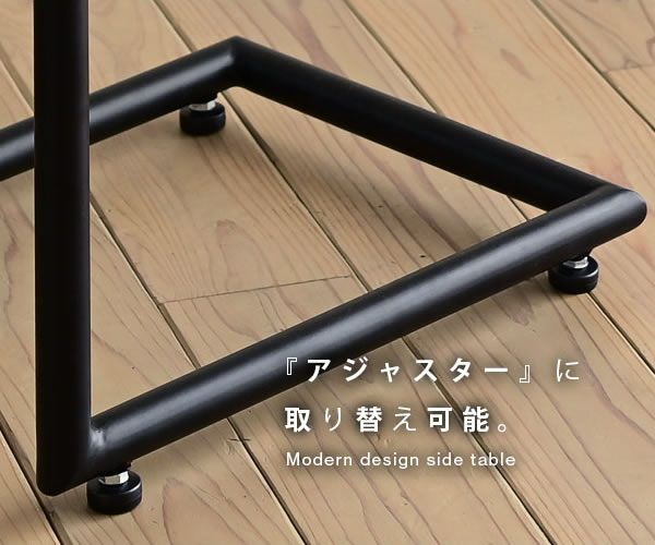 ガラス製サイドテーブル 3段式 キャスター付き zt-564_01.jpg