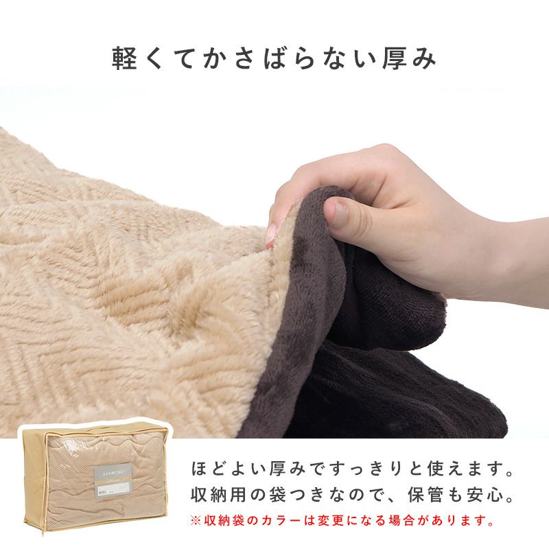 軽くてかさばらない厚み