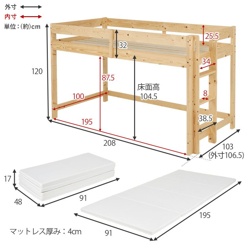 各サイズ・寸法