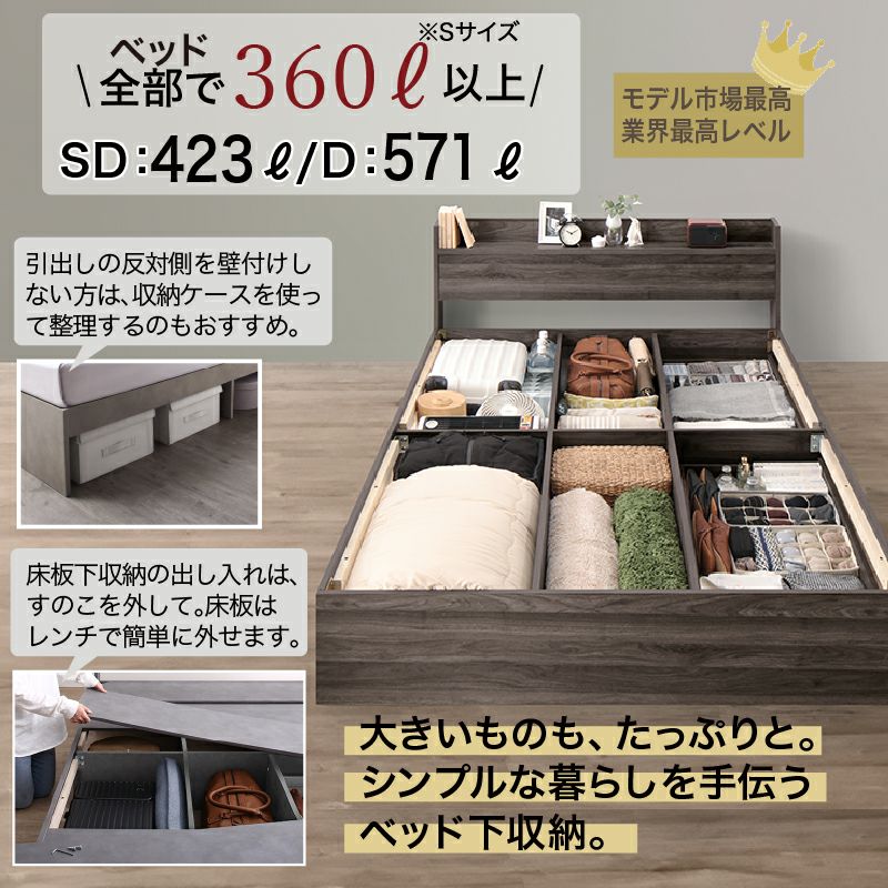 シンプルな暮らしを手伝う大容量収納