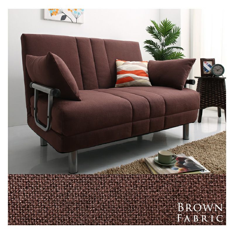 ファブリック：ブラウン