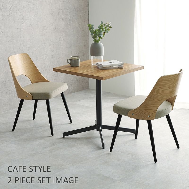 カフェスタイル2脚セットイメージ"