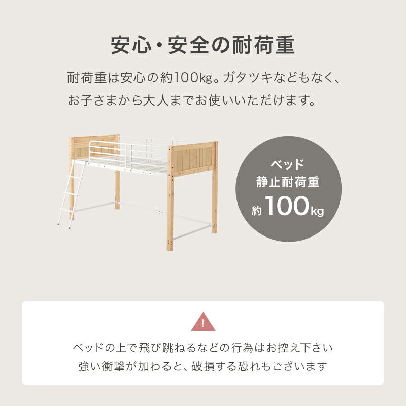 安心・安全の耐荷重