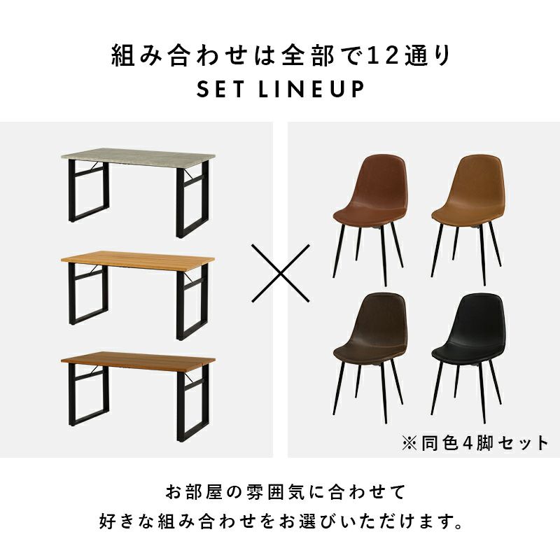 組み合わせは全部で12通り