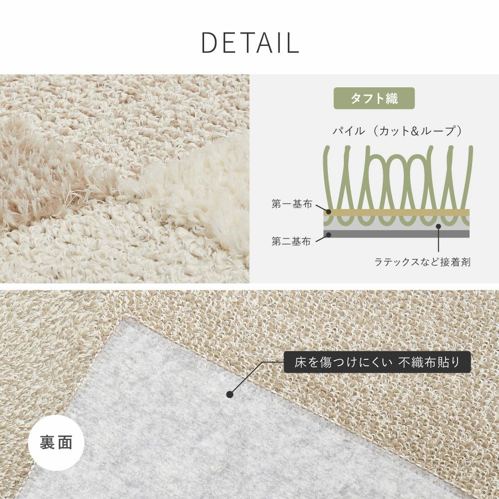 タフト織の詳細