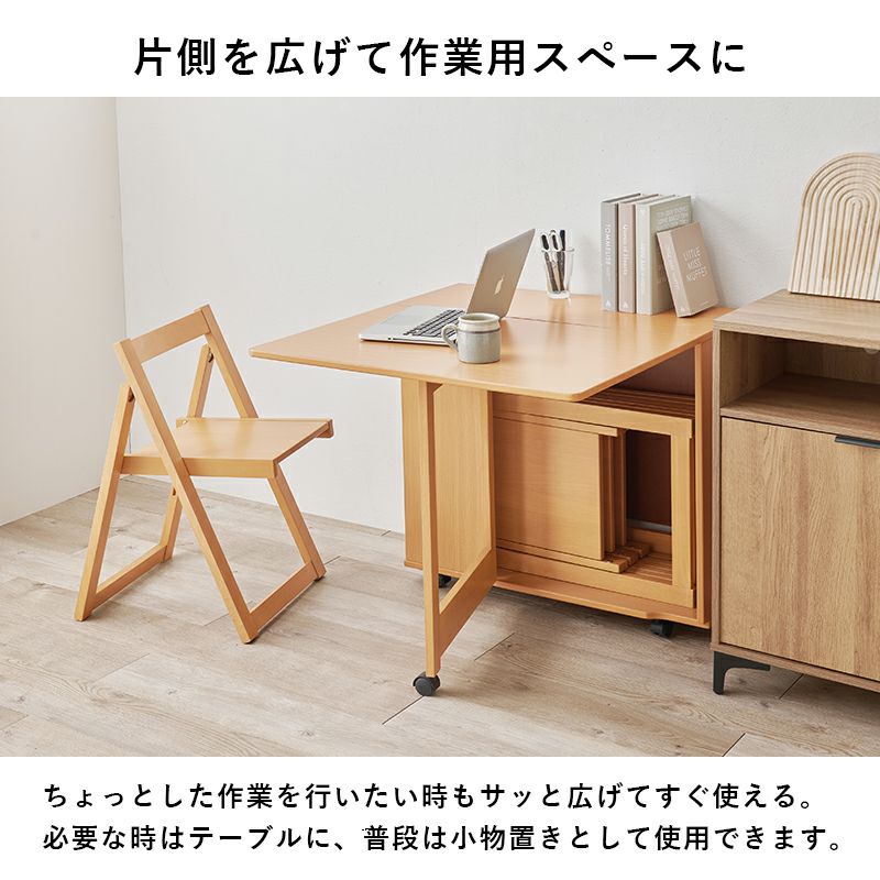 ちょっとした作業用スペースとしても